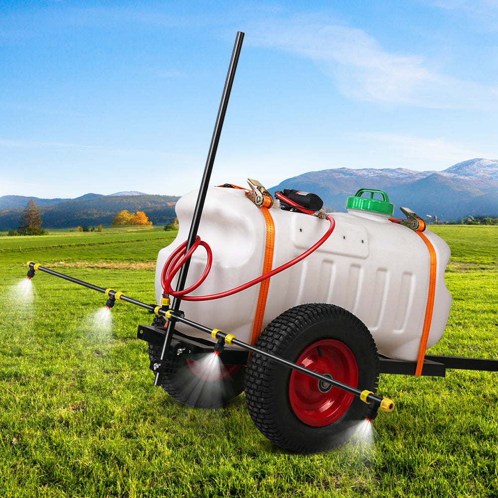 Giantz Weed Sprayer 100L Trailer 1.5M Boom Garden Spray