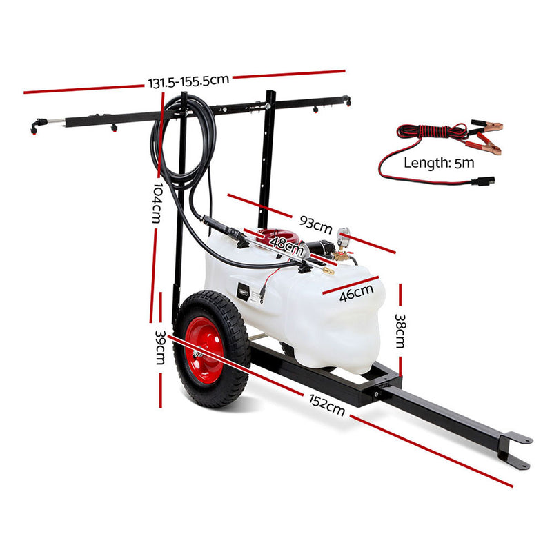 Giantz 100L ATV Weed Sprayer Spot Spray Tank