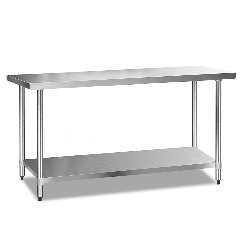 Cefito 1829x610mm Stainless Steel Kitchen Bench 304