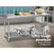 Cefito 1829 x 762mm Commercial Stainless Steel Kitchen Bench