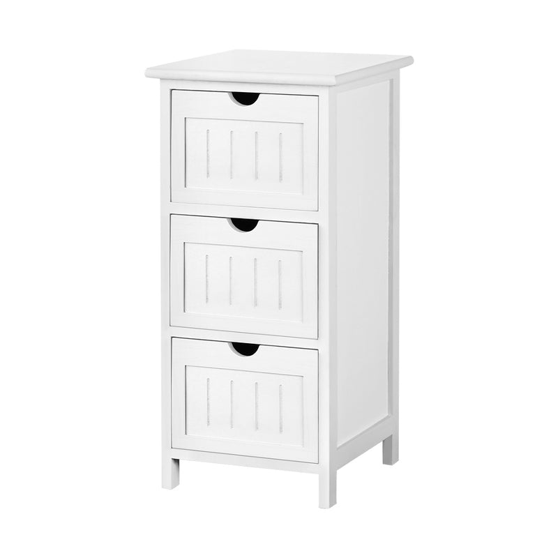 Artiss Bedside Table - White