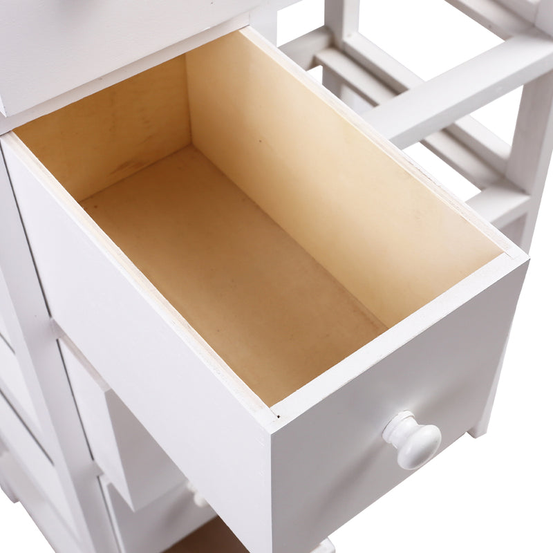 Artiss 5 Basket Storage Drawers - White