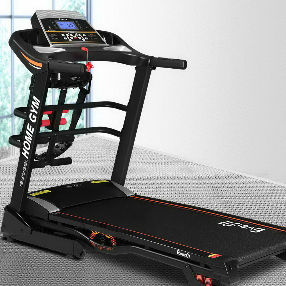 Everfit Treadmill Electric Home Gym Fitness Exercise Machine w/ Massager 480mm