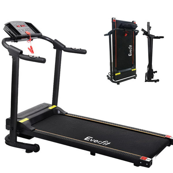 Everfit black best sale electric foldable treadmill