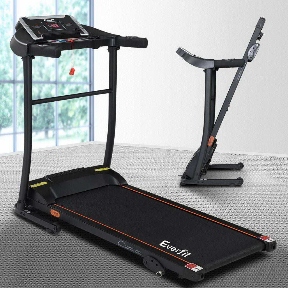 Everfit Treadmill Electric Home Gym Fitness Excercise Machine Incline 400mm