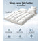 Giselle King Mattress Topper Bamboo Fibre Pillowtop Protector