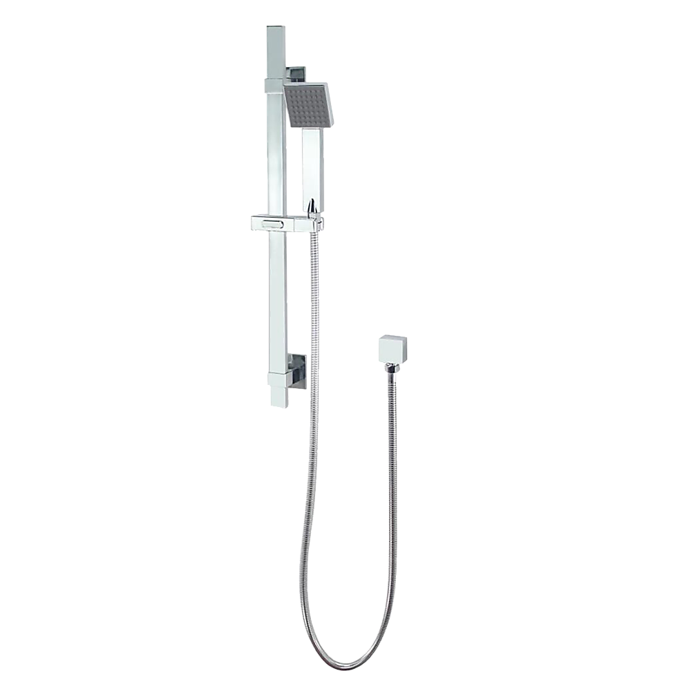 Two-in-One Brass Shower Handle & Rail Set  - Della Francesca