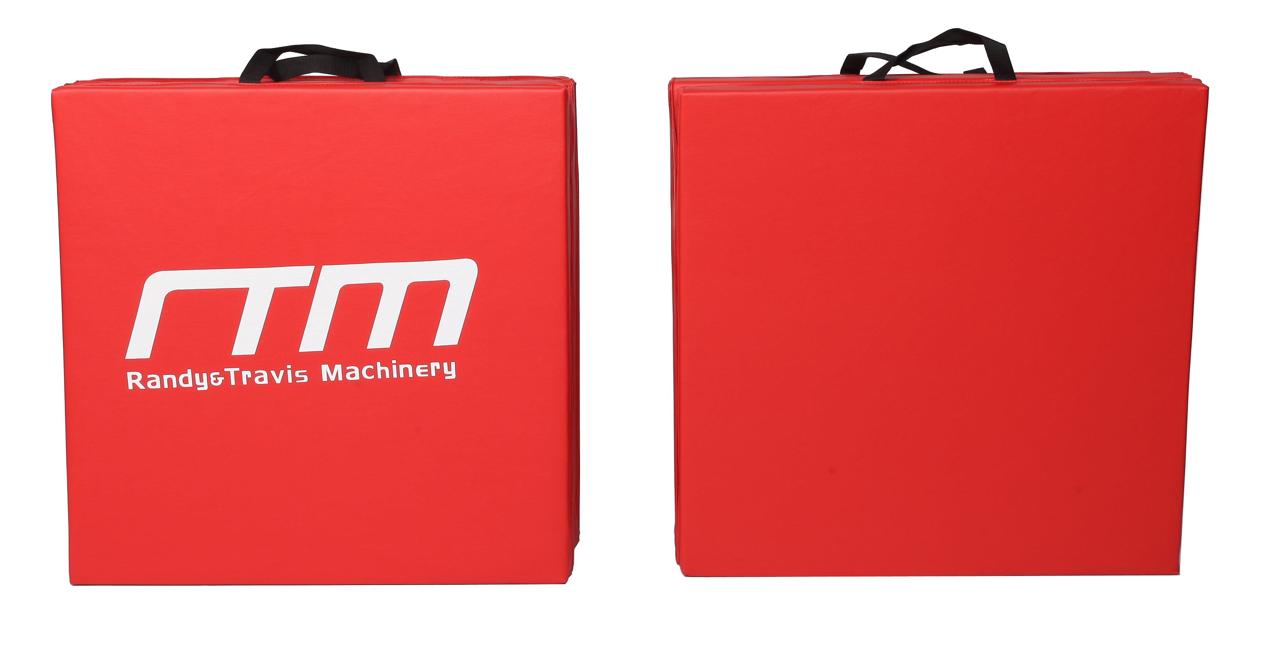 Foldable Red Gymnastics Yoga Martial Arts Mat - 240x122x4 cm