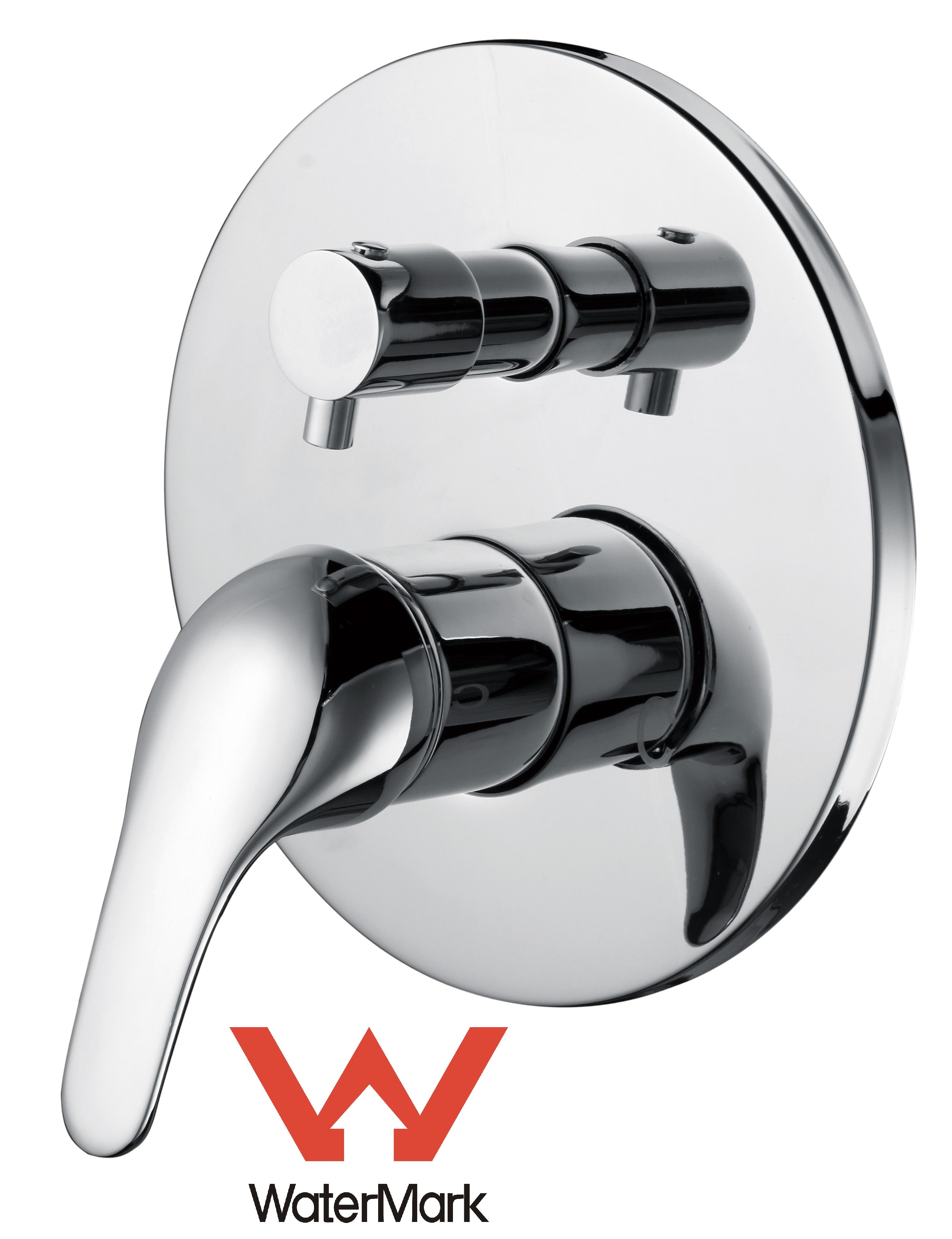 WaterMark Certified Brass & Zinc Oval Shower Diverter