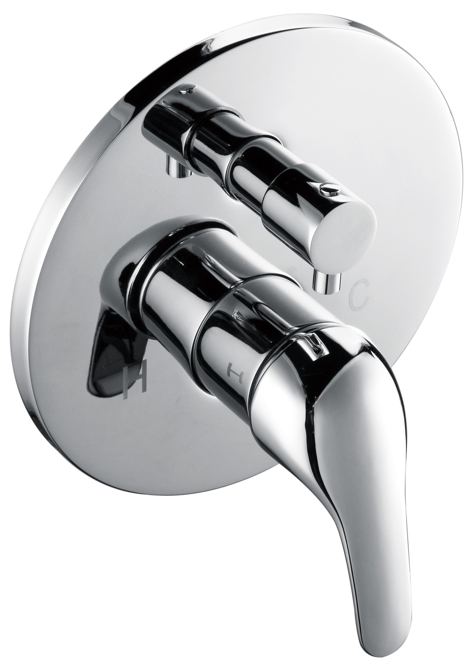 WaterMark Certified Brass & Zinc Oval Shower Diverter