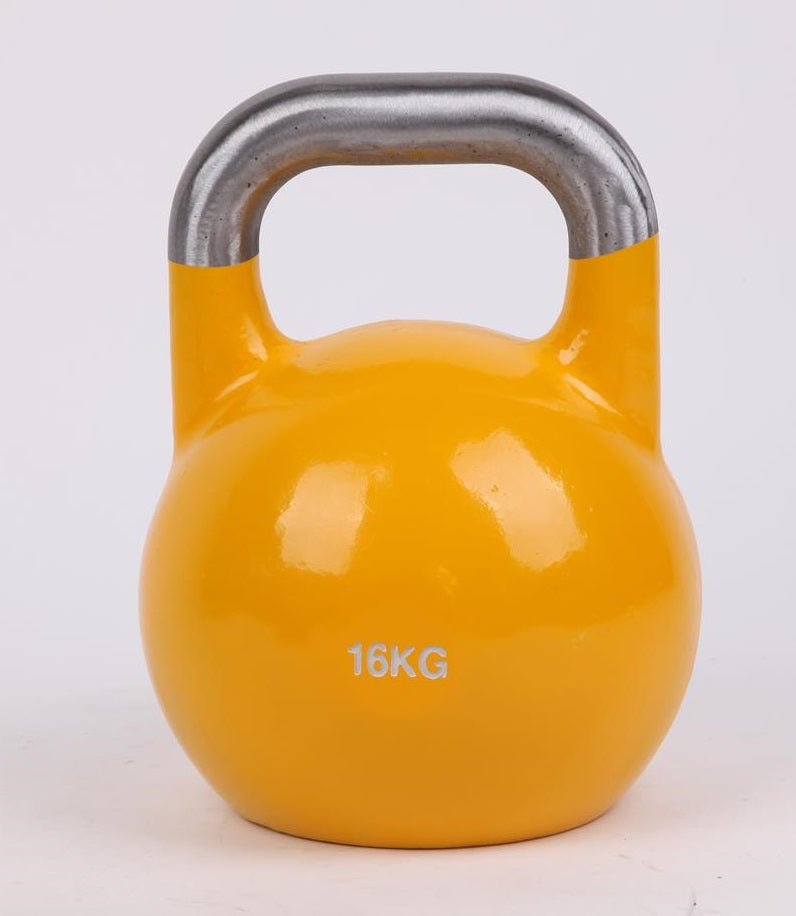 Steel Competition Kettlebell Set 8KG-16KG, Slim Handles