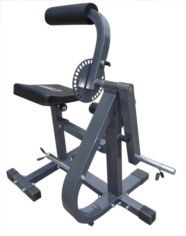 Heavy-Duty Ab & Back Crunch Machine with Adjustable Seat