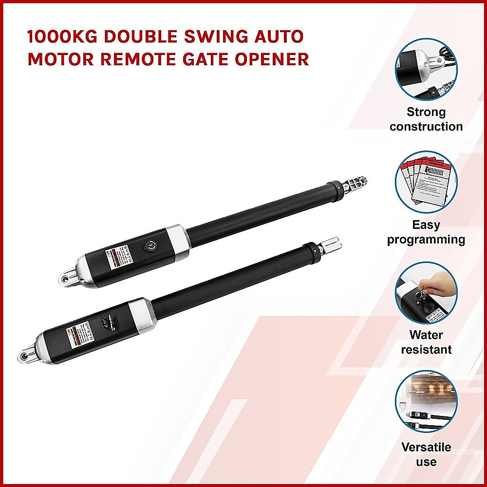 1000KG Double Swing Auto Motor Remote Gate Opener