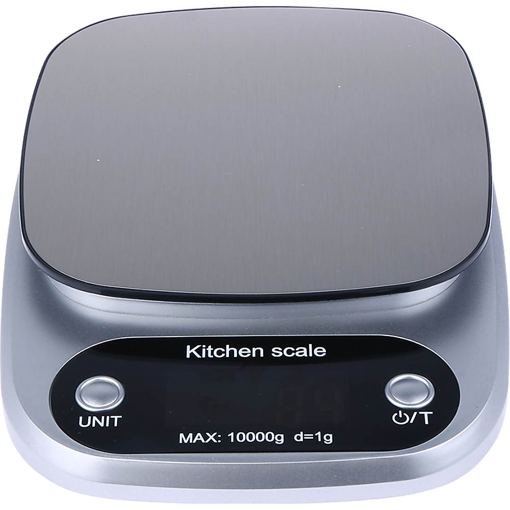 Accurate Digital Kitchen Scale, 10kg Capacity, LCD Display