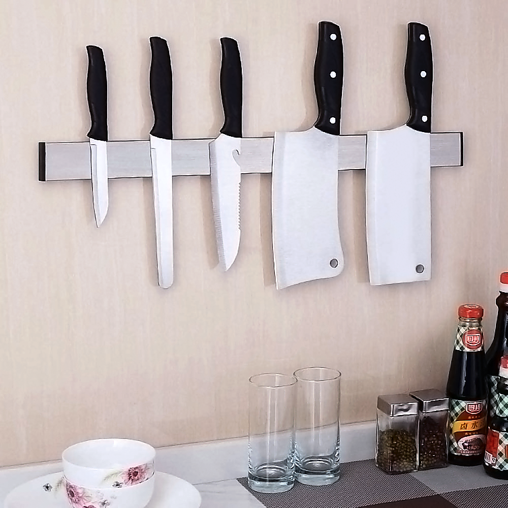 51cm Heavy-Duty Stainless Steel Magnetic Knife Holder Strip