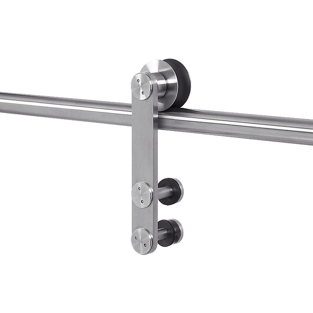 High-Quality Sliding Barn Door Hardware Set, Stainless Steel