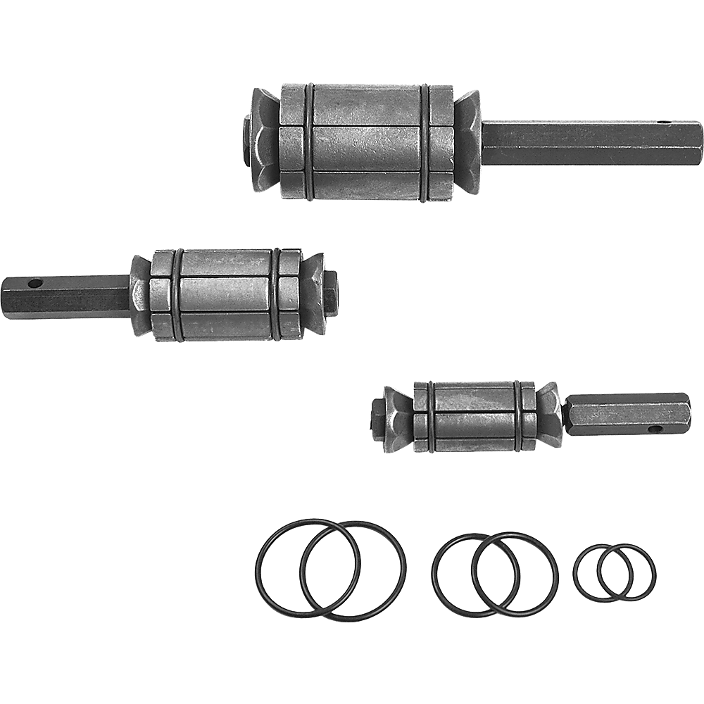 Heat-Treated Steel Tail Pipe Expander Set, 3 Piece Kit