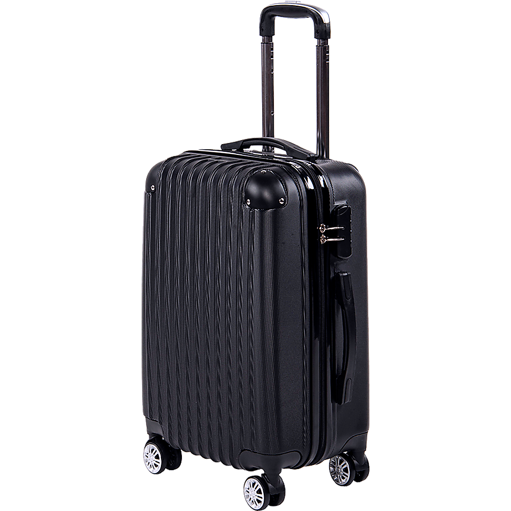 Lightweight Water-Resistant Trolley Suitcases Set, TSA Locks, Delegate