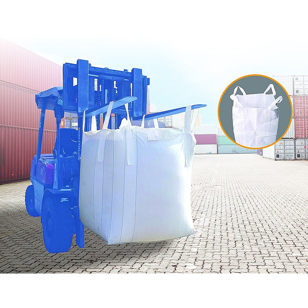 4 x 1 Tonne UV Rated Polypropylene Bulk Bags with Loops