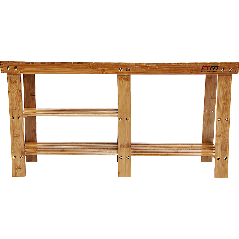 Eco-friendly Bamboo Shoe Rack Bench with Boot Storage