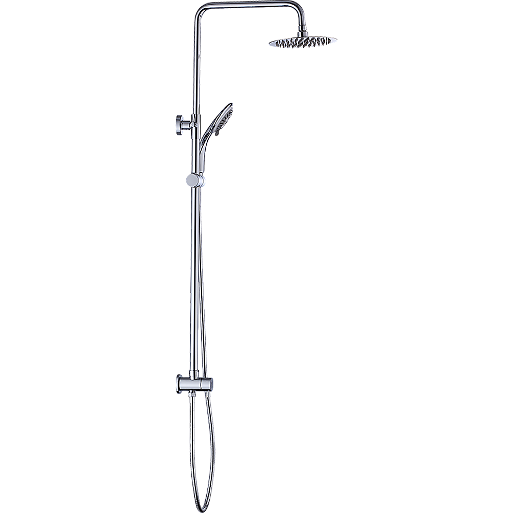 High Pressure 8" Dual Head Rain Shower Set | Della Francesca