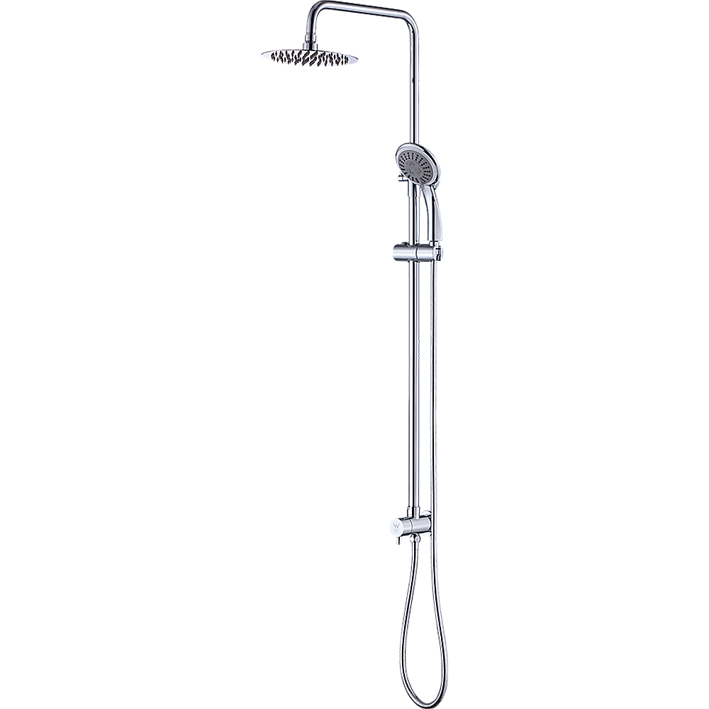 High Pressure 8" Dual Head Rain Shower Set | Della Francesca