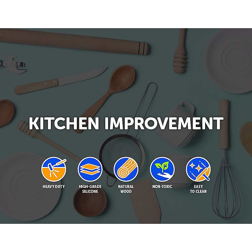 11pcs Kitchen Utensil Set Silicone Heat-Resistant Non-Stick Kitchen Utensils kit