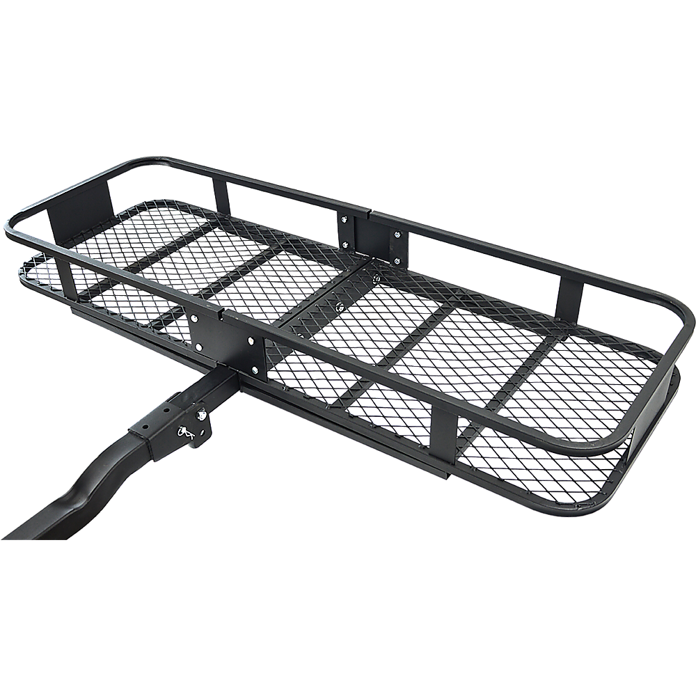 Foldable 220kg Steel Hitch Cargo Carrier with Reflectors