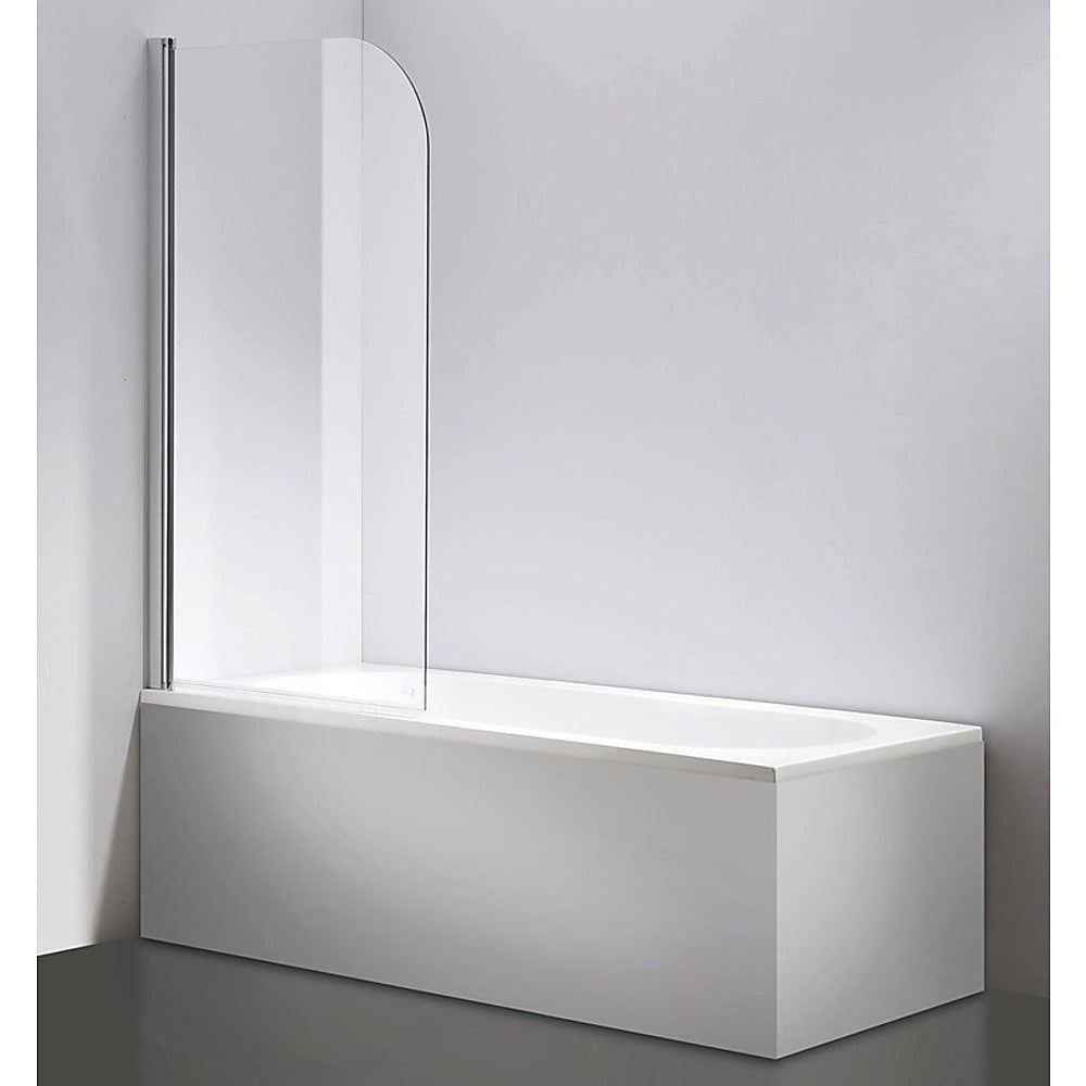 180 Degree Pivot Door 6mm Safety Glass Bath Shower Screen 800x1400mm By Della Francesca