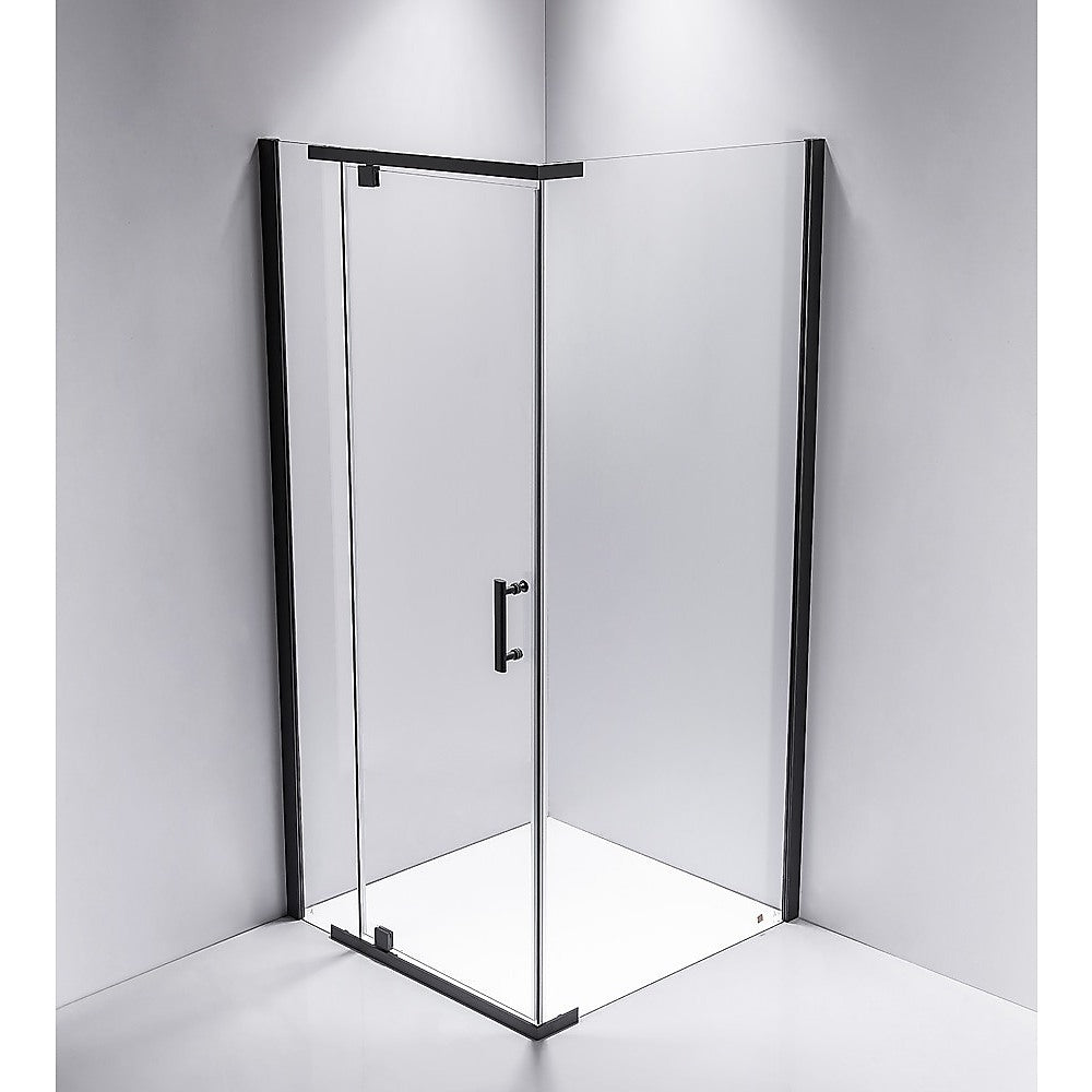 Shower Screen 1000x700x1900mm Framed Safety Glass Pivot Door By Della Francesca
