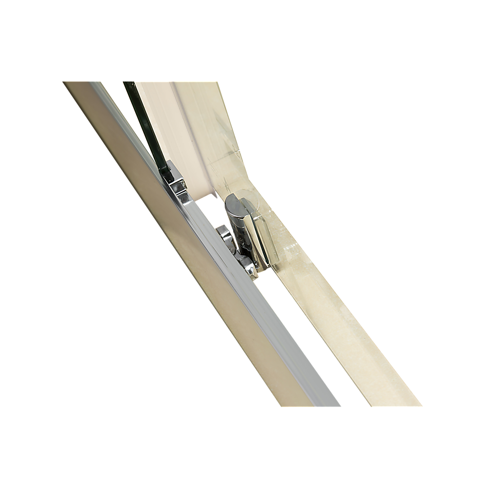 800 x 800mm Sliding Door Nano Safety Glass Shower Screen By Della Francesca