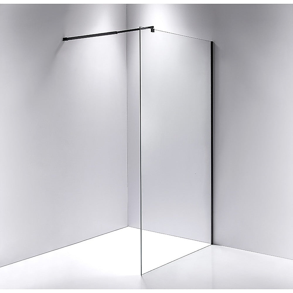 1100 x 2000mm Frameless Toughened Glass Shower Screen