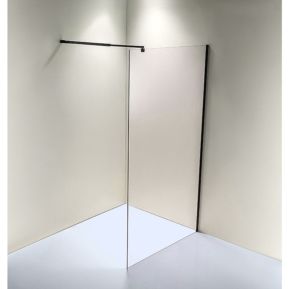 1100 x 2000mm Frameless Toughened Glass Shower Screen