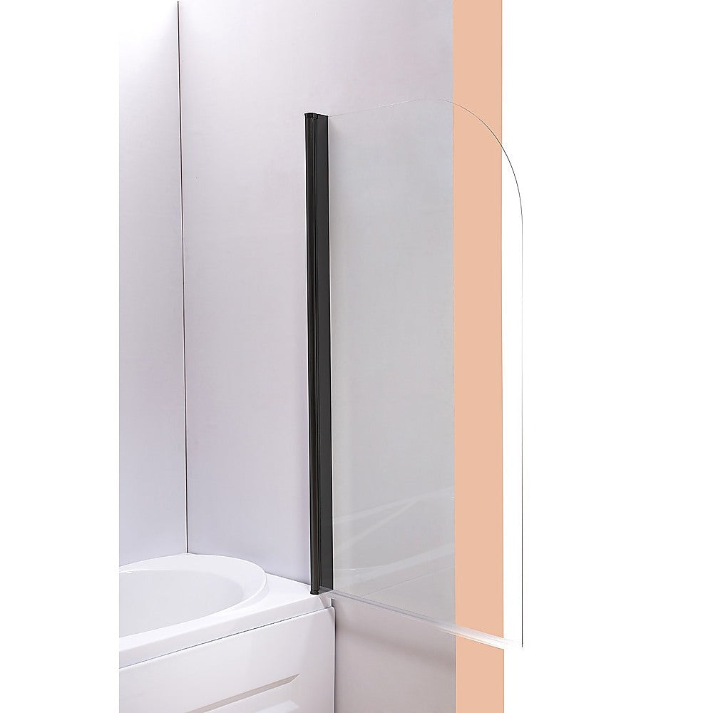 180 Degree Pivot Door 6mm Safety Glass Bath Shower Screen 900x1400mm By Della Francesca