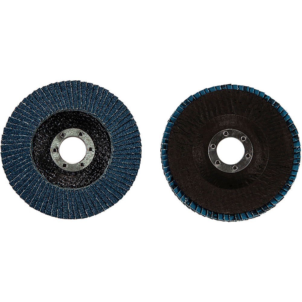 50x Premium Zirconia Flap Discs 115mm 40 Grit, Durable