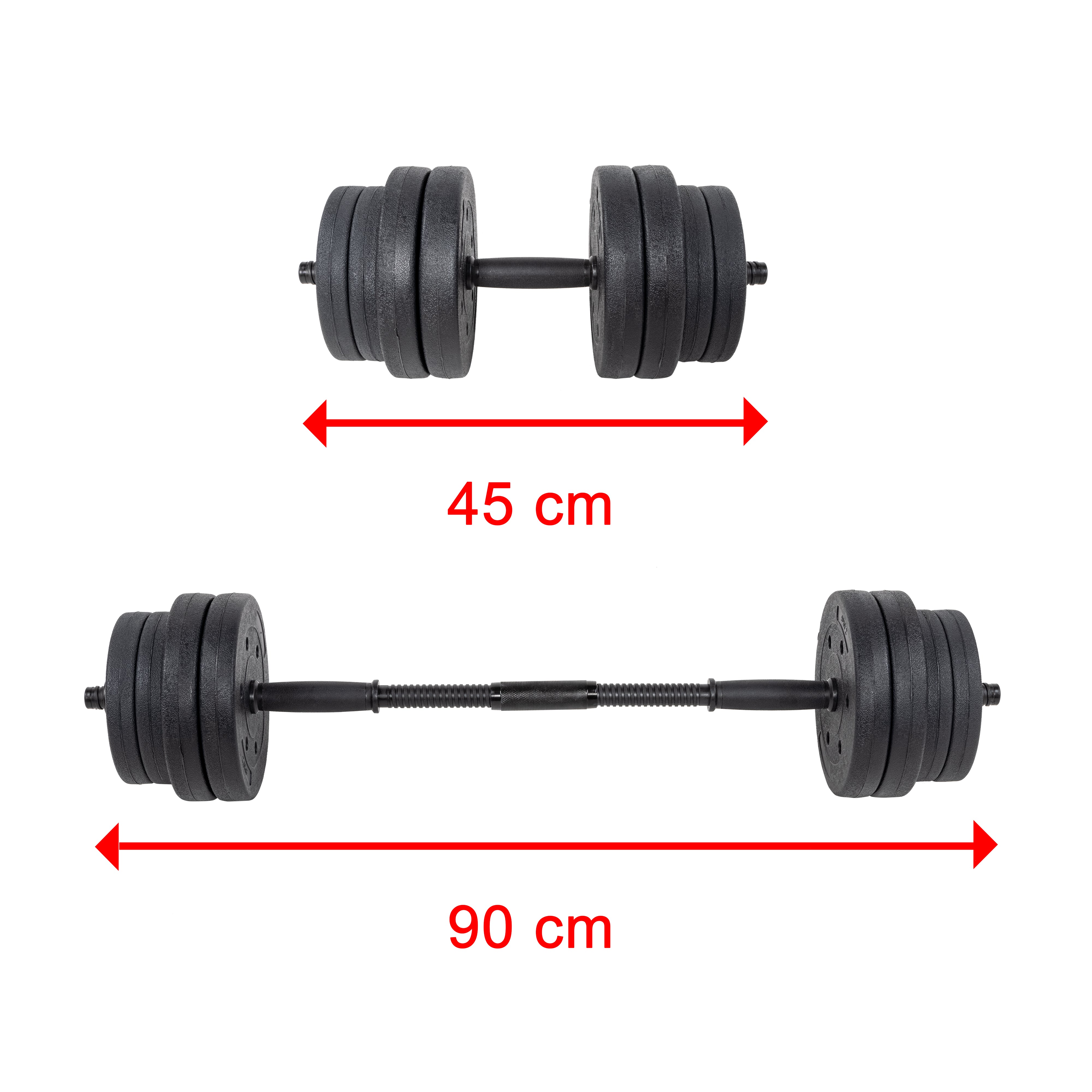 Home weight bar discount set