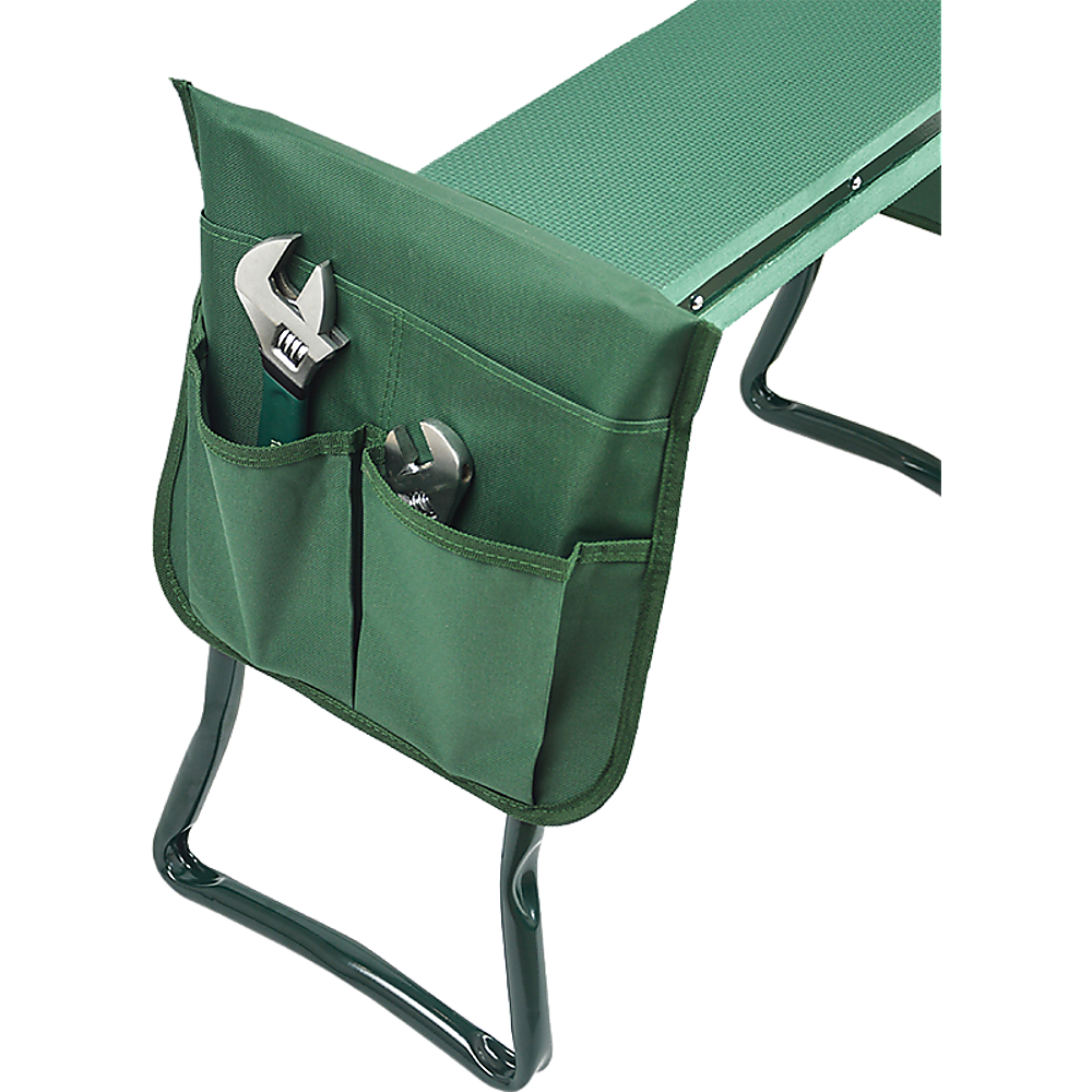 Foldable Garden Kneeler & Seat with Tool Pouch, EVA Foam