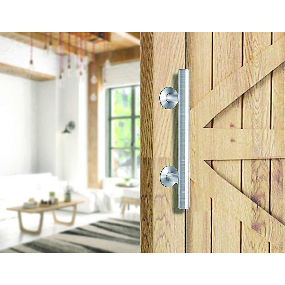 12" Stainless Steel Sliding Barn Door Handle for Wood Gate