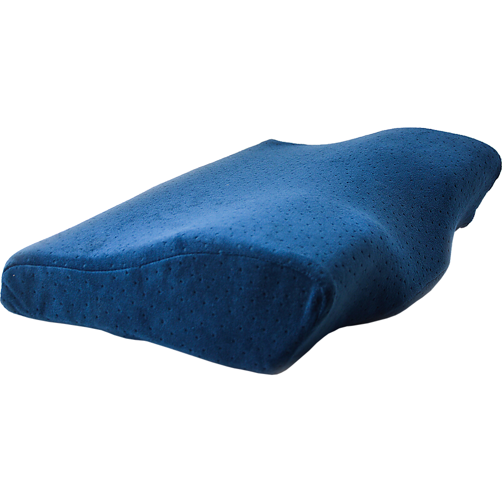 Blue Memory Foam Neck Pillow Cushion Support - Randy & Travis