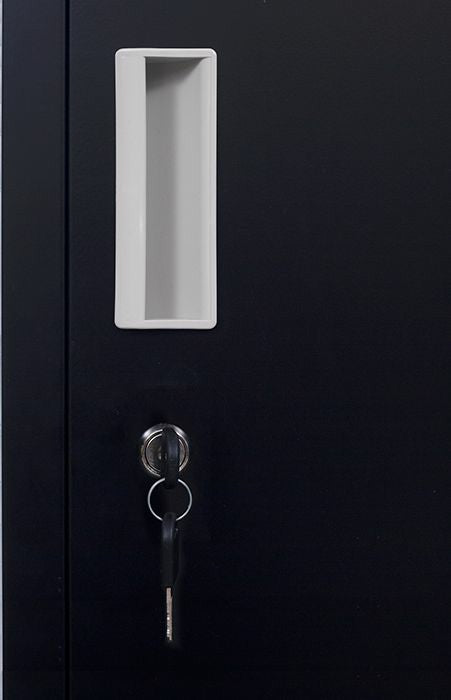 4-Door Vertical Locker for Office Gym Shed School Home Storage