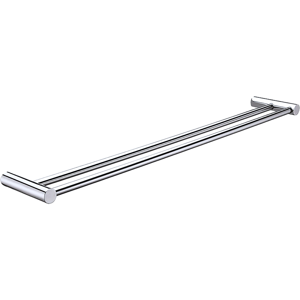 Double Towel Rail Grade 304 Stainless Steel 620mm