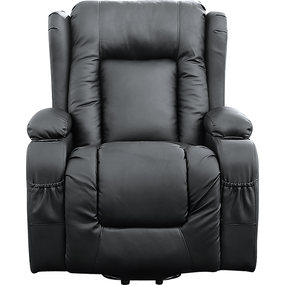 Heated Massage Recliner Chair with Lift and Storage