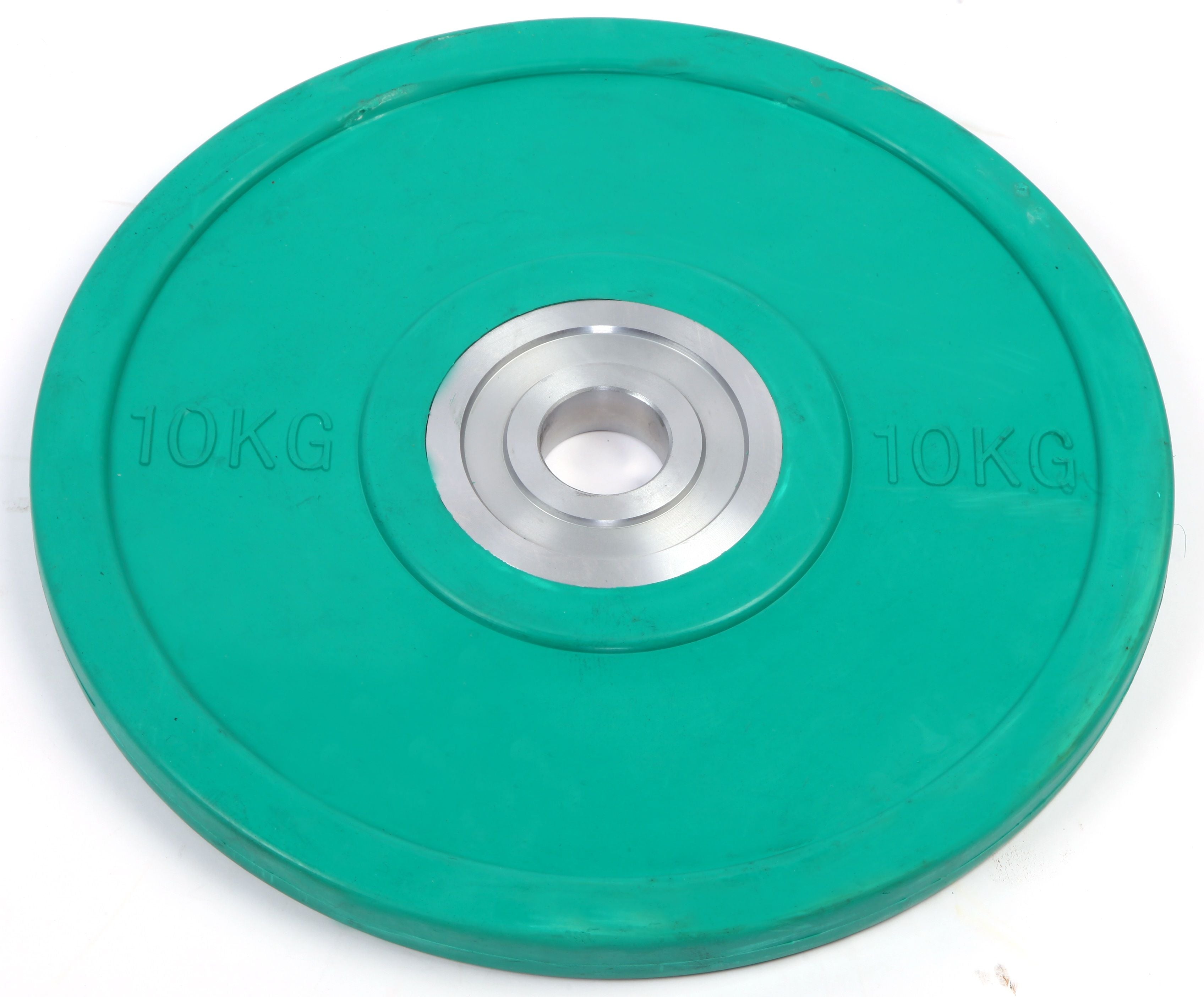 Set of 2 x 10KG PRO Olympic Rubber Bumper Weight Plate