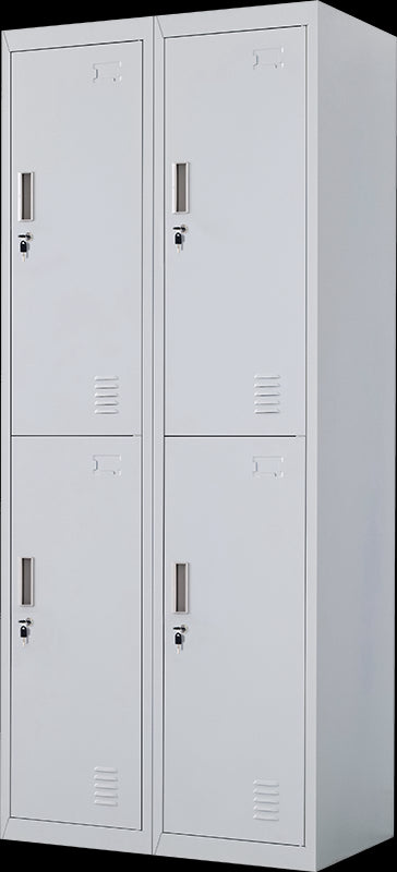 Four-Door Office Gym Shed Storage Locker