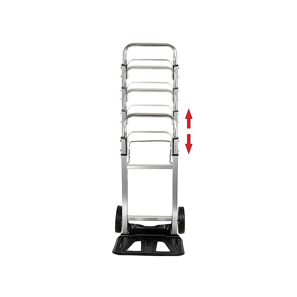 Folding Aluminum Hand Truck with 100kg Capacity - Randy & Travis