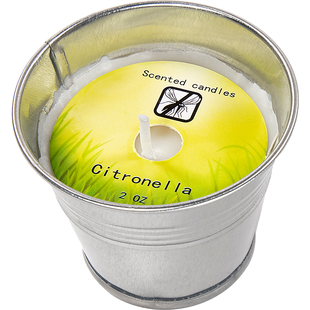 All-Natural Citronella Soy Wax Bug Repellent Candles, 8-Pack