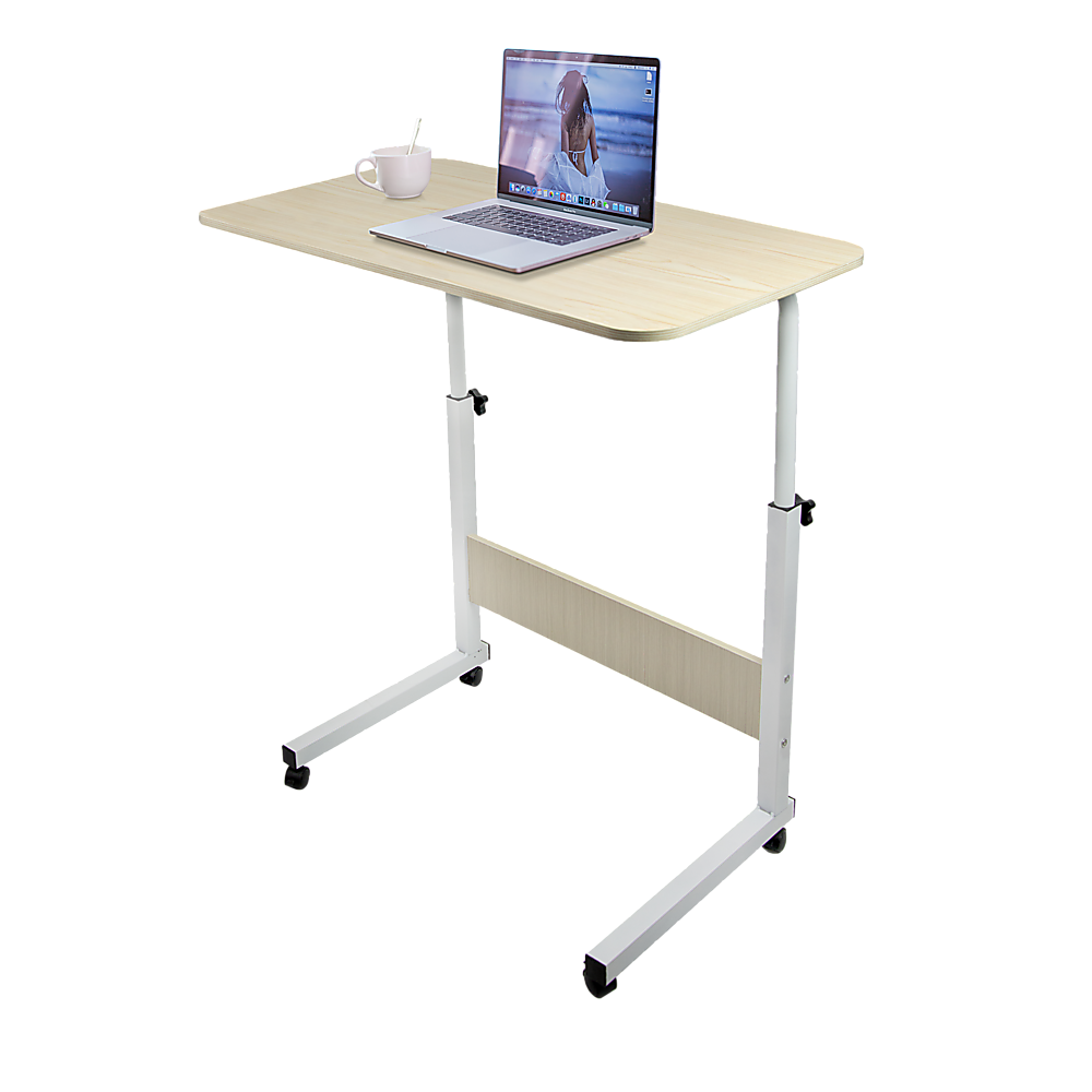 Adjustable Wood Computer Desk with Storage - Randy & Travis