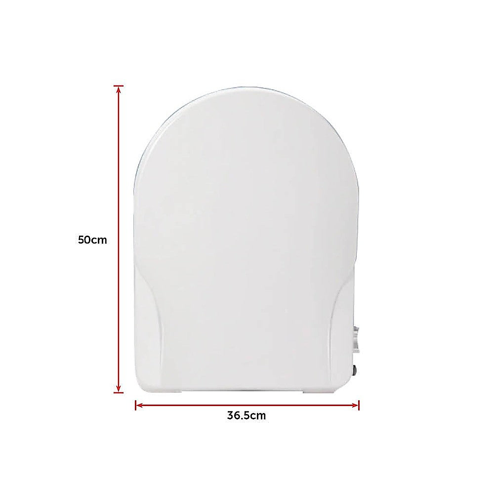 PP Plastic Non-Electric Dual Nozzle Bidet Toilet Seat