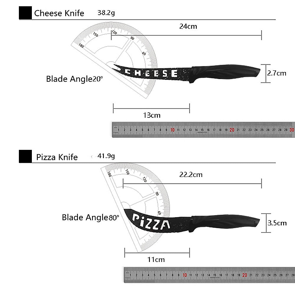 Kitchen 17 Pc Knife Set w/ Block & Sharpener Chef Bread Steak Knives
