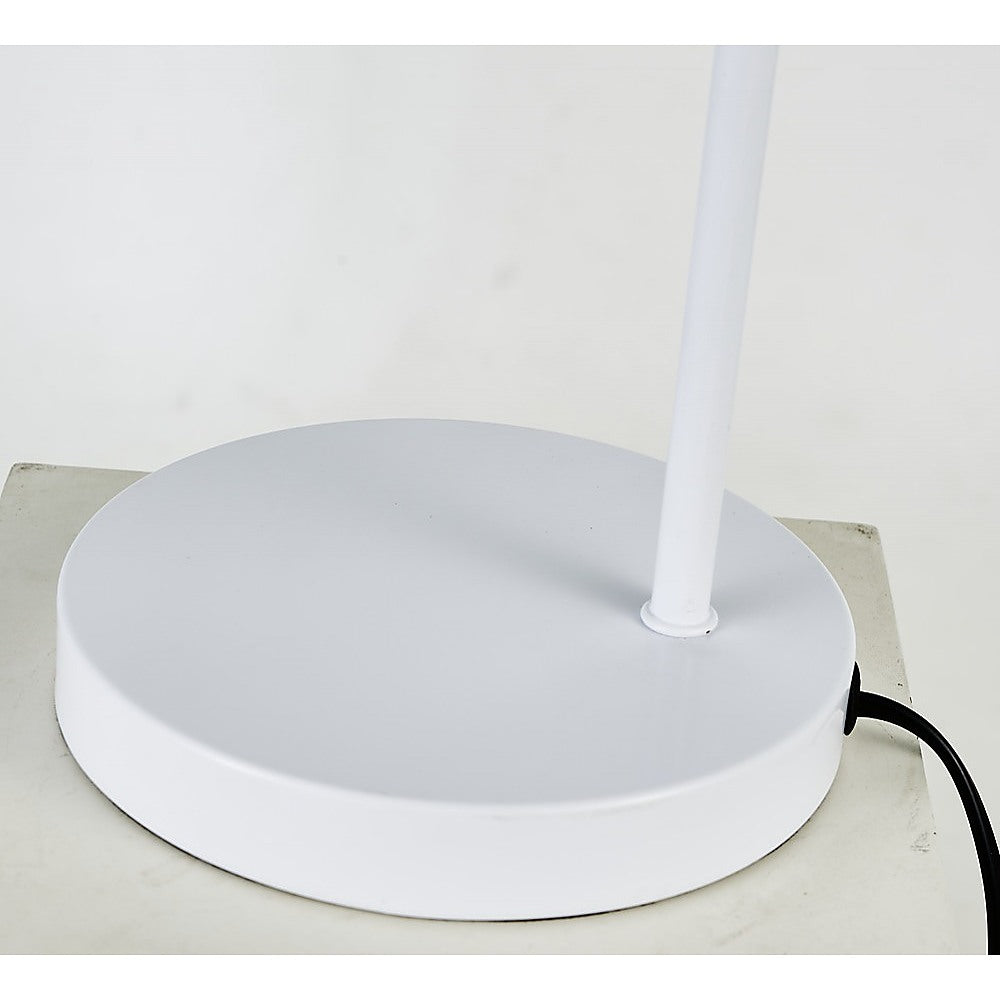 Modern Table lamp Desk Light Base Bedside Bedroom White